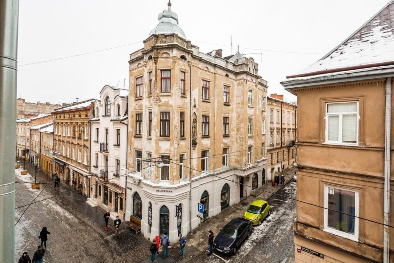 リヴィウRomari Лесі Українкиアパートメント エクステリア 写真